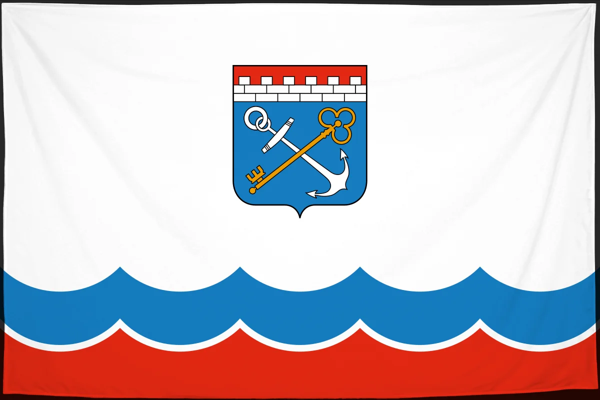 Флаг: Ленинградская область